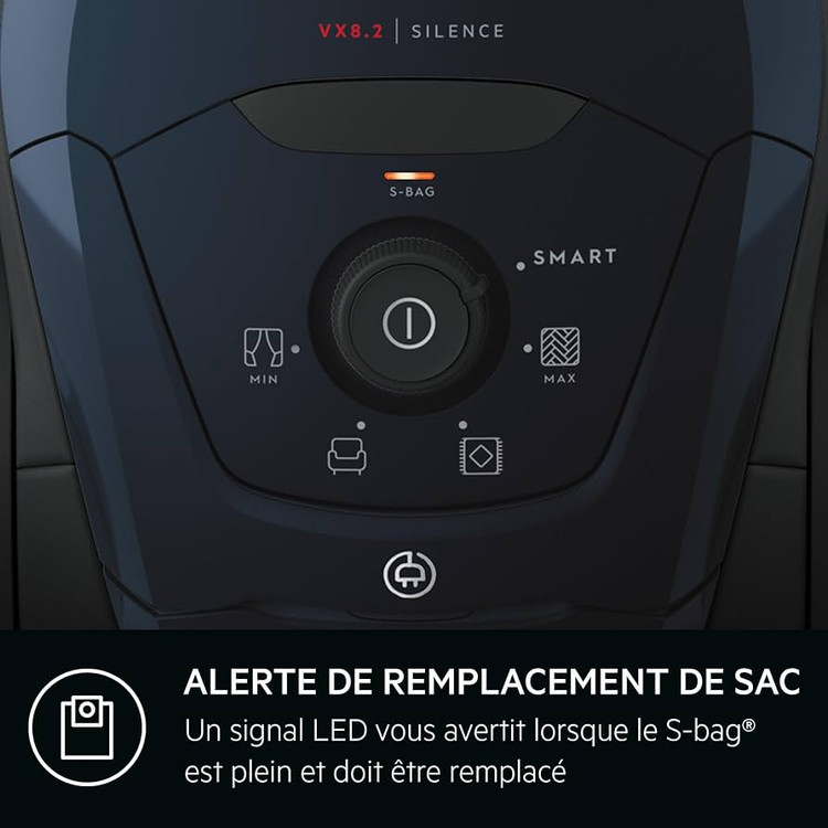 جارو برقی آاگ مدل VX82-1-2ST بسیار کمصدا