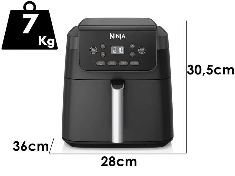 سرخکن نینجا مدل AF170 ظرفیت 6.2لیتری